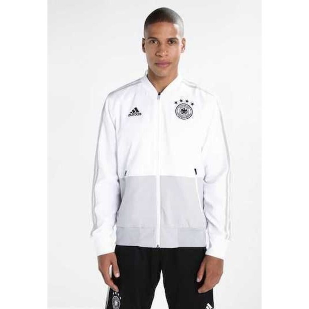Adidas Vintage NWT Rare Germany Presentation Jacket White XS